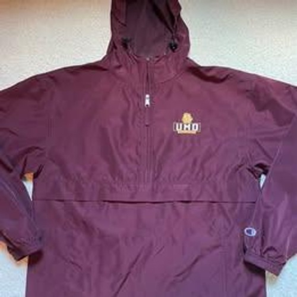 Champion UMD Minnesota Duluth Pullover Jacket Adult M